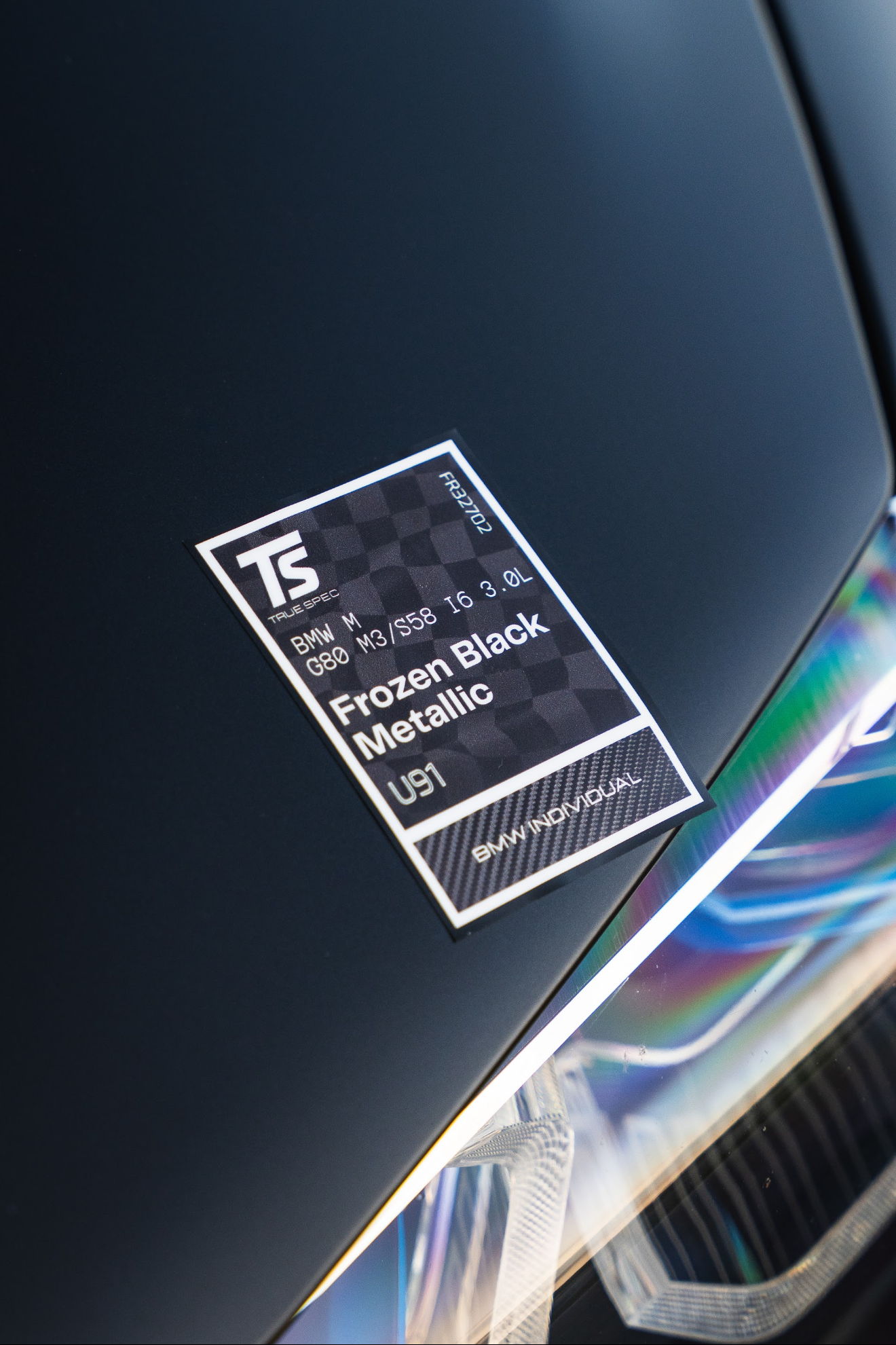 BMW/Supra Decal
